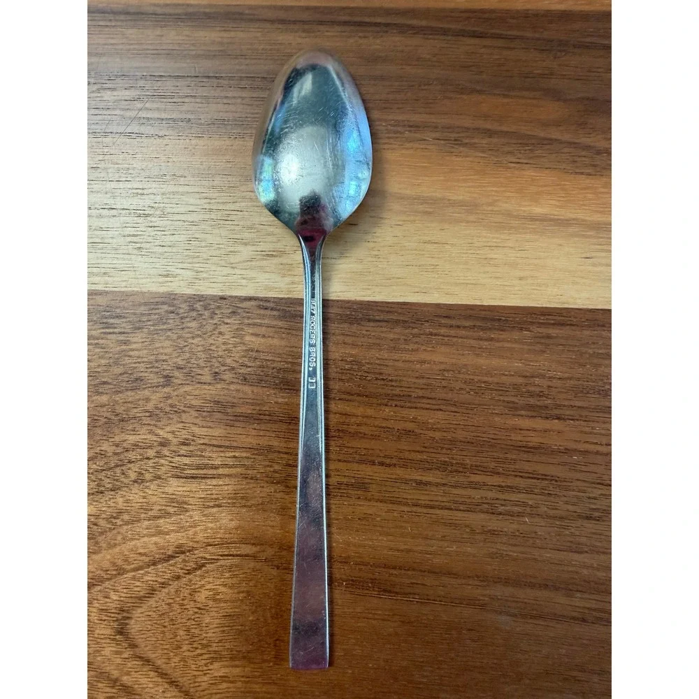 VTG 1847 Rogers Bros Silver Lace Silverplate Teaspoons Set of 7 Floral Scroll